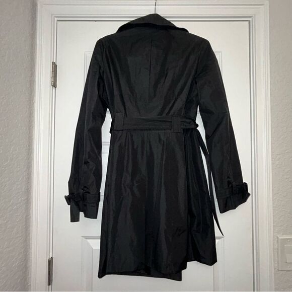 Guess Double Breasted Long Sleeve Trench Coat - Picture 11 of 11